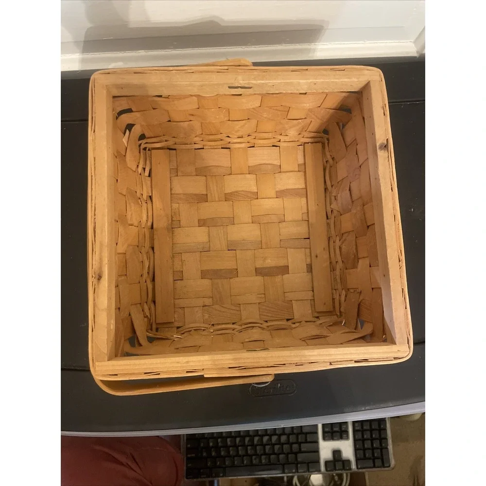 Woven Maple Wood Basket 10